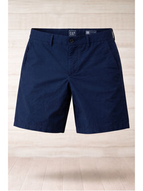 Men's Gap Tech Shorts Size 28 Navy Blue Summer